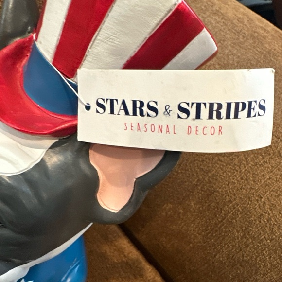 Stars & Stripes French Bulldog Boston Figurine Patriotic July 4th NWT - Picture 5 of 6